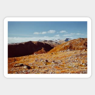 Scandinavia - Norwegian National Park Landscape Shot on Film Sticker